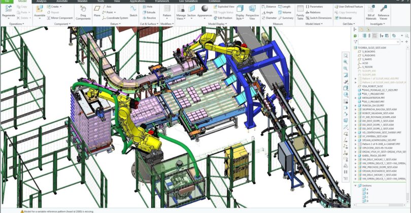Projekce a konstrukce – strojní a elektro