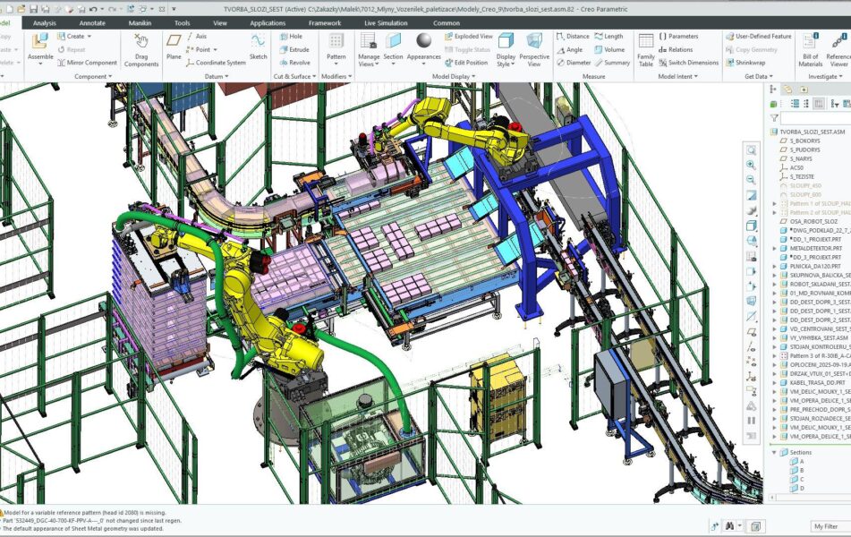 Projekce a konstrukce – strojní a elektro