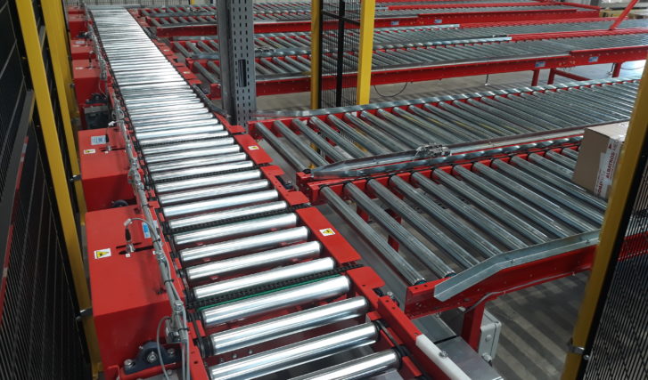 Conveyor System For Packaging and Dispatch Books In Albatros Media