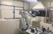 Robotizované pracoviště_laserové řezání