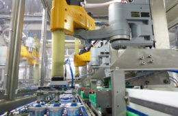 Robotized placing of goods