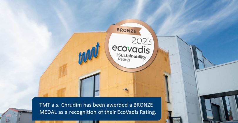 ECOVADIS – TMT držitel bronzové medaile