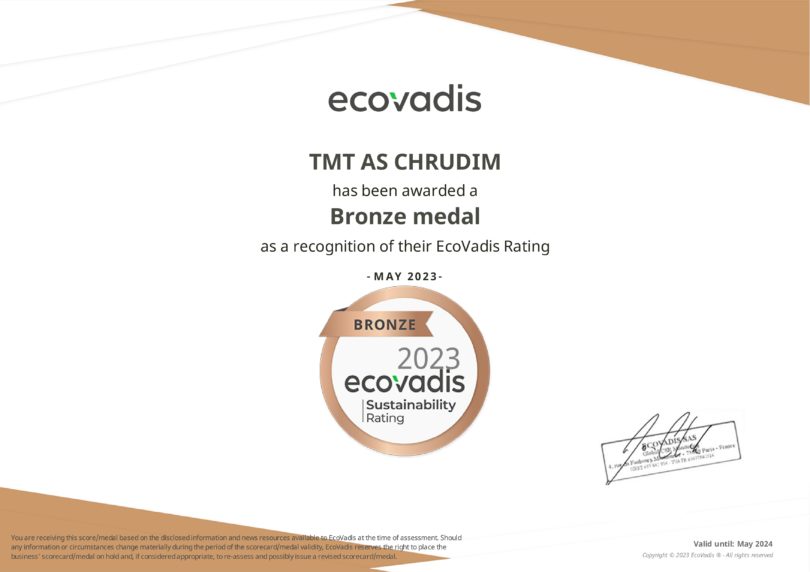 TMT_CHRUDIM_EcoVadis_Rating