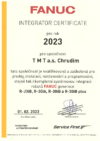 FANUC - INTEGRATOR CERTIFICATE