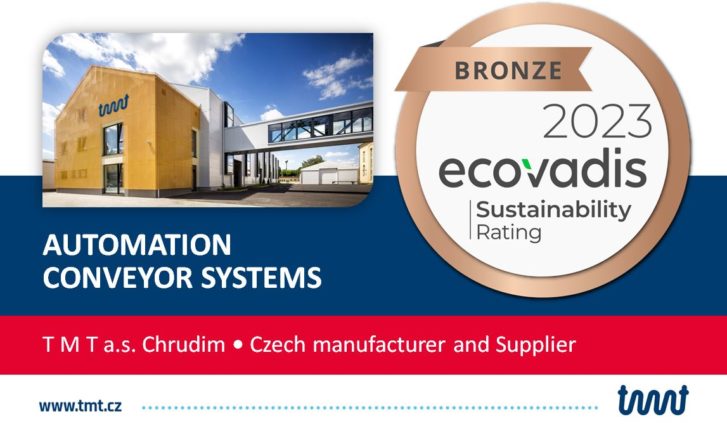 EcoVadis - receiving a bronze medal