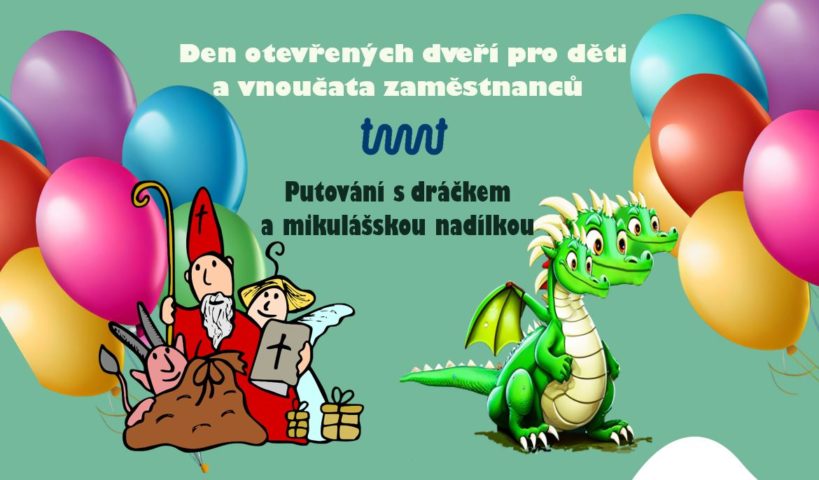 Den otevřených dveří pro děti a vnoučata zaměstnanců