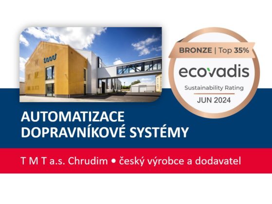 ECOVADIS – TMT – obhájili jsme bronzovou medaili
