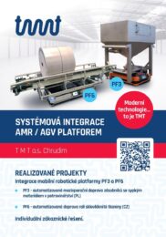 Mobilní robotizované platformy AGV / AMR