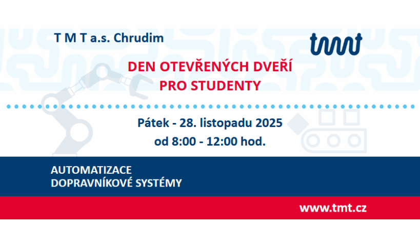 Den otevřených dveří v TMT pro studenty