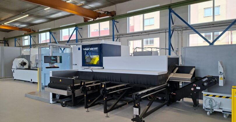 Pořídili jsme nový 3D laser pro řezání trubek a profilů
