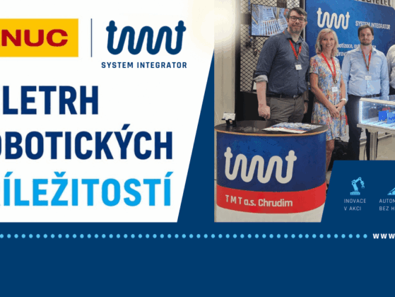 Ukázali jsme automatizaci v praxi – VRP FANUC 2026