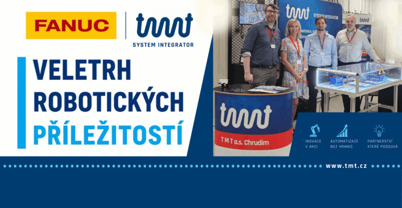 Ukázali jsme automatizaci v praxi – VRP FANUC 2026