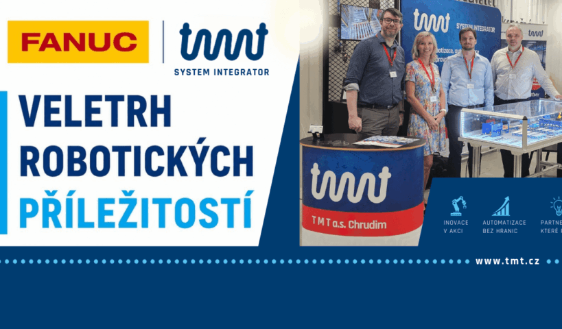 Ukázali jsme automatizaci v praxi – VRP FANUC 2026